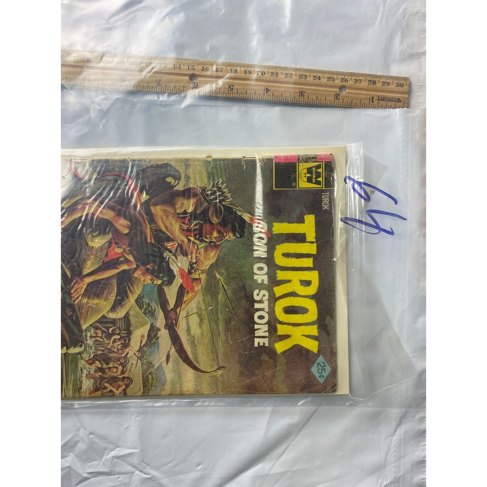 Turok Son of Stone Comic Book 1960s Vintage‎ Prehistoric Adventure
